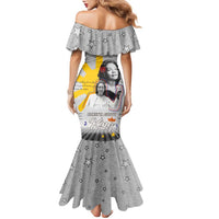 Coretta Scott King Family Matching Mermaid Dress and Hawaiian Shirt Honoring The Legacy Hand Draw Style