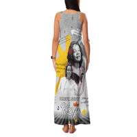 Coretta Scott King Family Matching Tank Maxi Dress and Hawaiian Shirt Honoring The Legacy Hand Draw Style