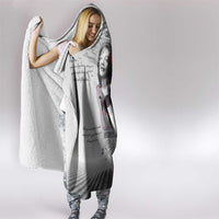 Coretta Scott King Hooded Blanket Honoring The Legacy Hand Draw Style