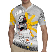 Coretta Scott King Rugby Jersey Honoring The Legacy Hand Draw Style
