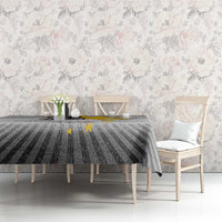 Coretta Scott King Tablecloth Honoring The Legacy Hand Draw Style