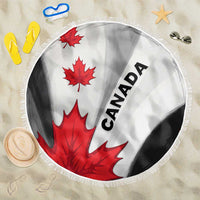 Canada Maple Leaf Beach Blanket Unique Style