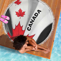 Canada Maple Leaf Beach Blanket Unique Style
