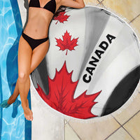 Canada Maple Leaf Beach Blanket Unique Style