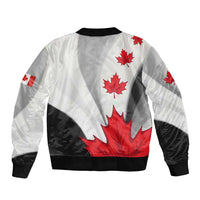 Canada Maple Leaf Bomber Jacket Unique Style