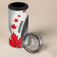 Canada Maple Leaf 4 in 1 Can Cooler Tumbler Unique Style