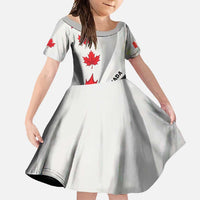 Canada Maple Leaf Family Matching Long Sleeve Bodycon Dress and Hawaiian Shirt Unique Style