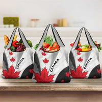 Canada Maple Leaf Grocery Bag Unique Style