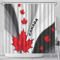 Canada Maple Leaf Shower Curtain Unique Style