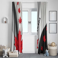Canada Maple Leaf Window Curtain Unique Style