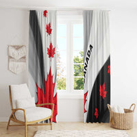 Canada Maple Leaf Window Curtain Unique Style