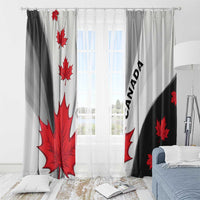 Canada Maple Leaf Window Curtain Unique Style