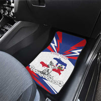 Haiti Heritage Month Car Mats Negre Marron With Hibiscus