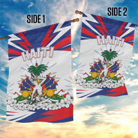 Haiti Heritage Month Garden Flag Negre Marron With Hibiscus