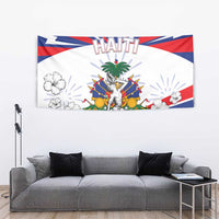 Haiti Heritage Month Tapestry Negre Marron With Hibiscus