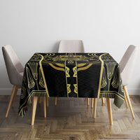 Egypt The Lotus Tablecloth Gold Bloom Hieroglyphic Patterns