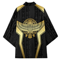 Egypt BA Kimono Winged Pharaoh Hieroglyphic Patterns