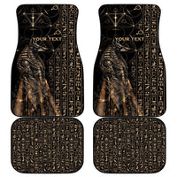 Personalized Egyptian God Anubis Car Mats Jackal Headed Deity Ancient Egypt Mythology Gilded