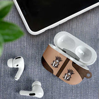 Cowcat AirPods Case Cowboy Cat Meowdy Retro Western Yoke Brown - Wonder Print Shop