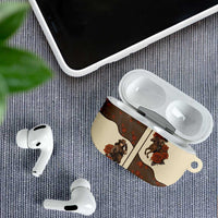 Cowgirl AirPods Case Rose Retro Western Yoke - Wonder Print Shop