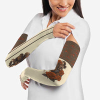 Cowgirl Arm Sleeves Rose Retro Western Yoke - Wonder Print Shop