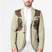 Cowgirl Blazer Rose Retro Western Yoke - Wonder Print Shop
