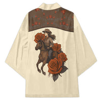 Cowgirl Kimono Rose Retro Western Yoke - Wonder Print Shop