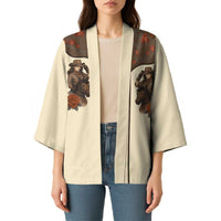 Cowgirl Kimono Rose Retro Western Yoke - Wonder Print Shop