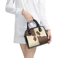 Cowgirl Shoulder Handbag Rose Retro Western Yoke - Wonder Print Shop
