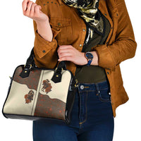 Cowgirl Shoulder Handbag Rose Retro Western Yoke - Wonder Print Shop