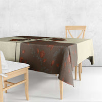 Cowgirl Tablecloth Rose Retro Western Yoke - Wonder Print Shop