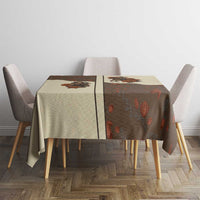 Cowgirl Tablecloth Rose Retro Western Yoke - Wonder Print Shop