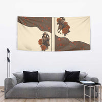 Cowgirl Tapestry Rose Retro Western Yoke - Wonder Print Shop