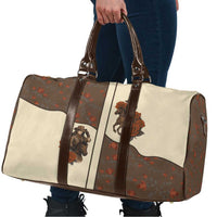 Cowgirl Travel Bag Rose Retro Western Yoke - Wonder Print Shop