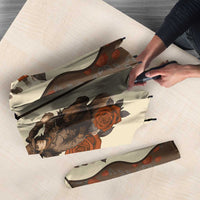 Cowgirl Umbrella Rose Retro Western Yoke - Wonder Print Shop