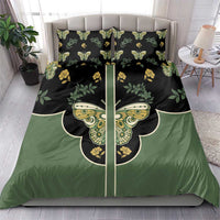 Retro Butterfly Bedding Set Western Yoke Style - Wonder Print Shop