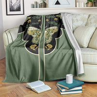 Retro Butterfly Blanket Western Yoke Style - Wonder Print Shop