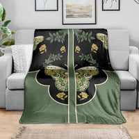 Retro Butterfly Blanket Western Yoke Style - Wonder Print Shop