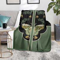 Retro Butterfly Blanket Western Yoke Style - Wonder Print Shop