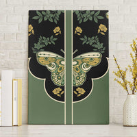 Retro Butterfly Canvas Wall Art Western Yoke Style - Wonder Print Shop