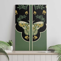 Retro Butterfly Canvas Wall Art Western Yoke Style - Wonder Print Shop