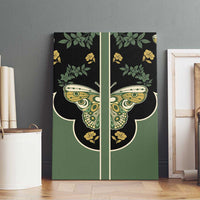 Retro Butterfly Canvas Wall Art Western Yoke Style - Wonder Print Shop