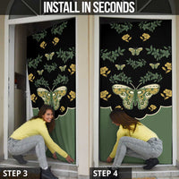 Retro Butterfly Door Cover Western Yoke Style - Wonder Print Shop