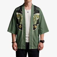 Retro Butterfly Kimono Western Yoke Style - Wonder Print Shop