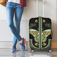 Retro Butterfly Luggage Cover Western Yoke Style - Wonder Print Shop