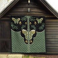 Retro Butterfly Quilt Western Yoke Style - Wonder Print Shop