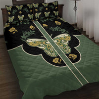 Retro Butterfly Quilt Bed Set Western Yoke Style - Wonder Print Shop