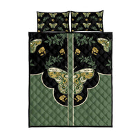 Retro Butterfly Quilt Bed Set Western Yoke Style - Wonder Print Shop