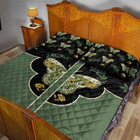 Retro Butterfly Quilt Bed Set Western Yoke Style - Wonder Print Shop