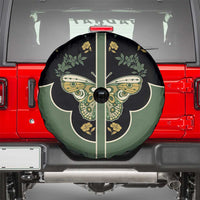 Retro Butterfly Spare Tire Cover Western Yoke Style - Wonder Print Shop